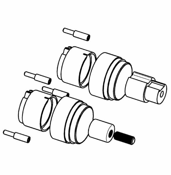 Hansa Verlängerungssatz Matrix 20mm mit 2-Wege-Umstellung mit Absperrung